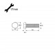 HEXAGON HEAD STEEL BOLT M10x40 HEXAGONAL STEEL BOLTS